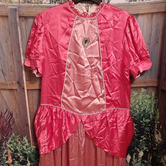 Women's Princess Peach Coostume Set, 3XL - Picture 3 of 5